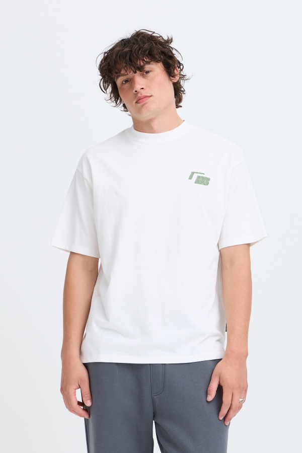 T-shirt Imprimé Blanc BHLAYNE BLEND - 1 | TOPS 2